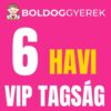 Előfizetési tagsági csomagok próbával - VIP, 6 hónap