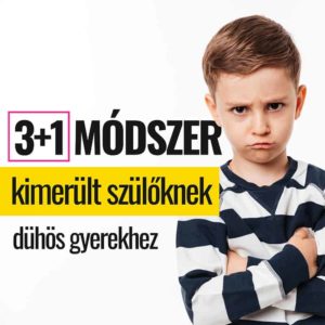 3+1 módszer kimerült szülőknek dühös gyerekhez